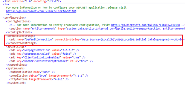 SQL ConnectionString Yapısı